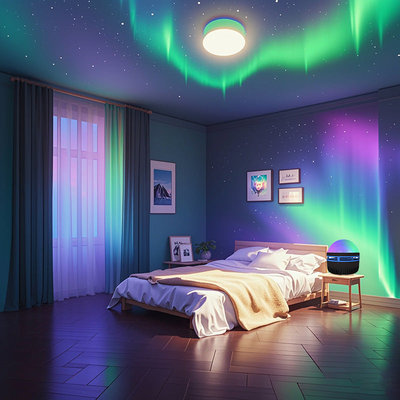 Water Ripple LED Projector Night Lamp