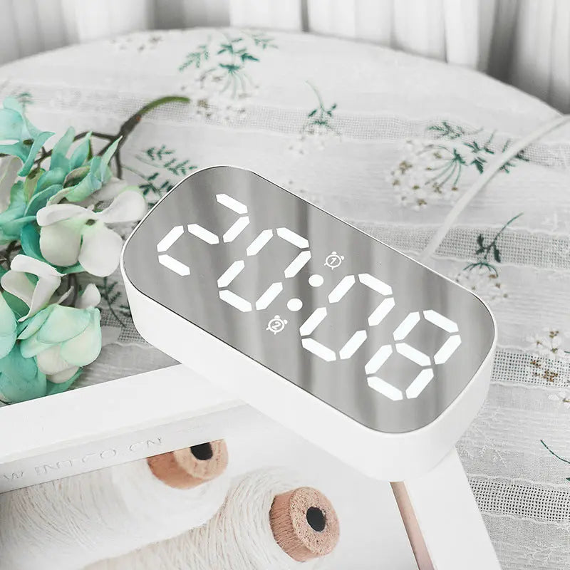 Minimalist Ins Style LED Digital Desktop Alarm Clock Clovibe