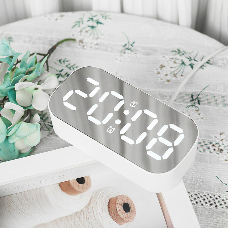 Minimalist Ins Style LED Digital Desktop Alarm Clock