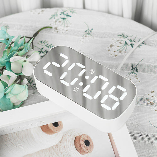 Minimalist Ins Style LED Digital Desktop Alarm Clock