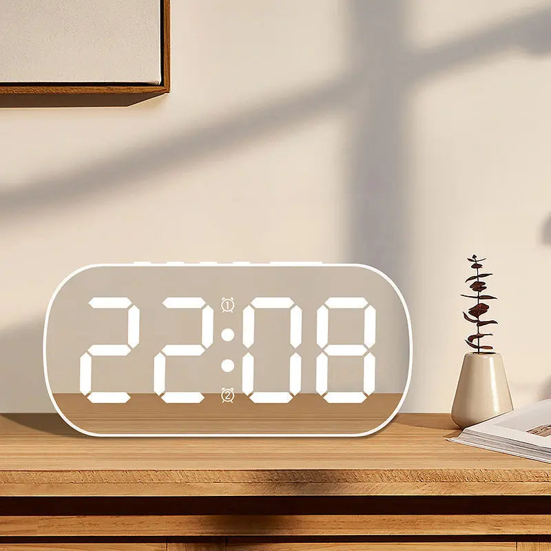 Minimalist Ins Style LED Digital Desktop Alarm Clock Clovibe